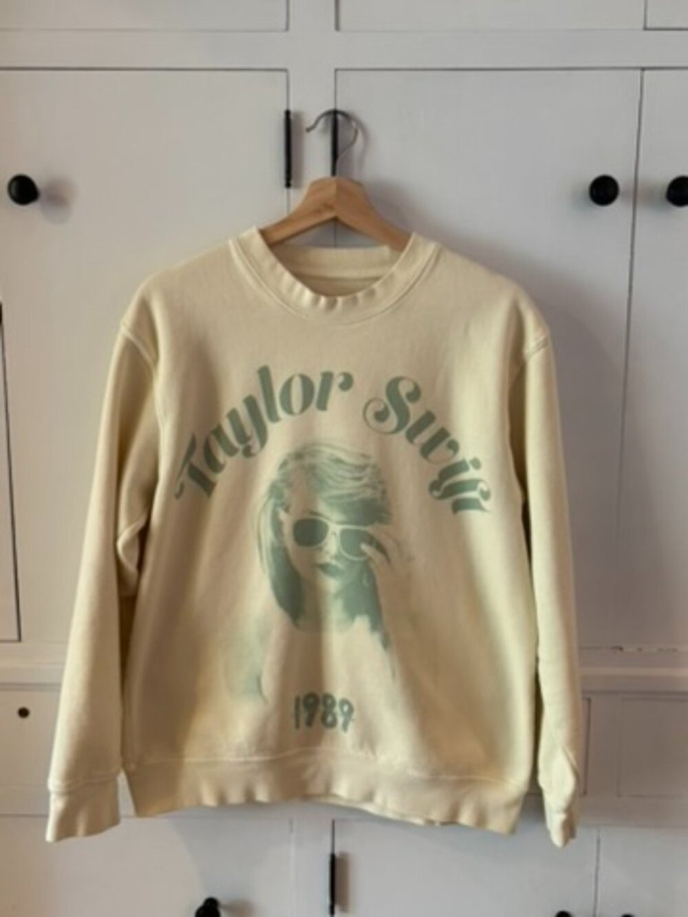 Taylor Swift 1989 Taylor's Version "From the Vault" Light Yellow Crewneck